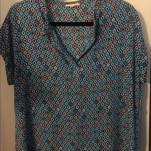 Pleione medium spade patterned blouse.
